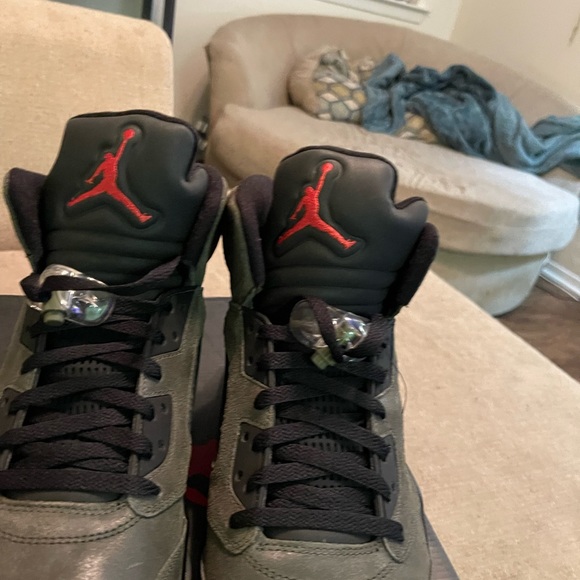 Jordan 5 retro fear (2013) size 14 new with box - Picture 5 of 9